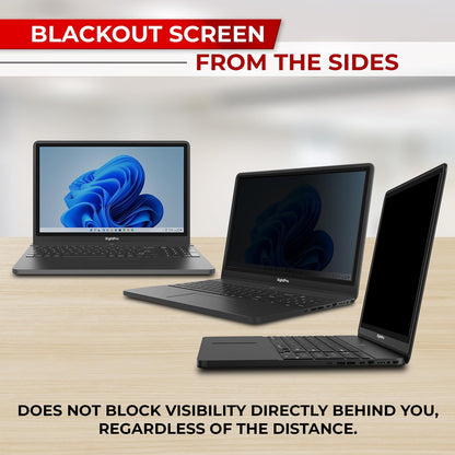 SightPro 13.3 Inch 16:10 Laptop Privacy Screen Filter - Computer Monitor Privacy Shield and Protector - High Clarity