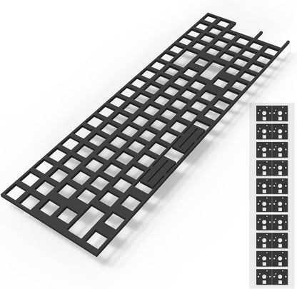 Poron Keyboard PCB Foam 84 Layout, Poron Switch Pads 120Pcs and Keyboard Sound Dampeners