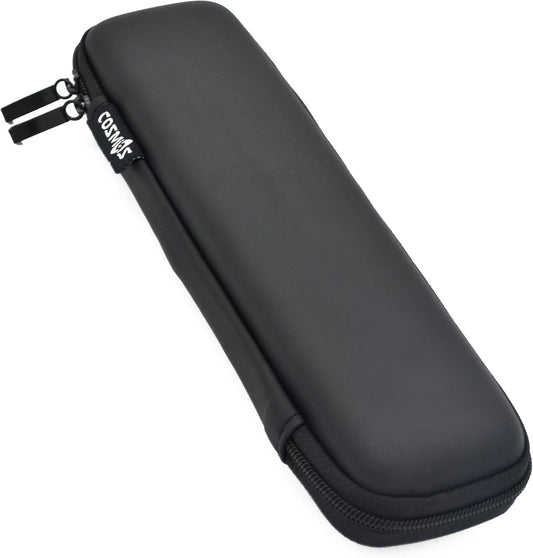 Cosmos Black Color EVA Hard Shell Stylus Pen Pencil Case Holder Compatible with Apple Pencil, Wacom Stylus Executive Fountain Pen, Ballpoint Pen, Stylus Touch Pen