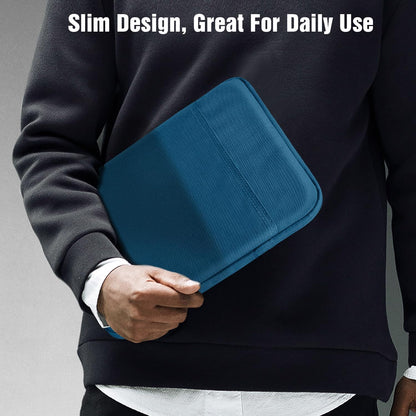 TiMOVO 9-11" Tablet Sleeve Bag for iPad 11-inch A16 2025, iPad 10.9"/10.2"| Air 11 Inch/5th/4th Gen. 10.9", Galaxy Tab A9+/A11Plus 11", Protective Bag Fit Smart Keyboard, Dusty Blue