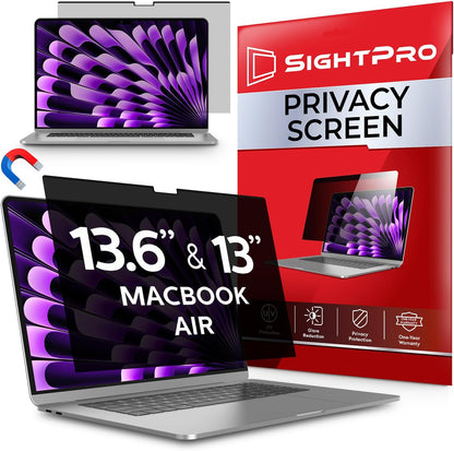 SightPro Magnetic Laptop Privacy Screen 14 Inch 16:9 - Patented Removable Laptop Privacy Filter Shield and Protector