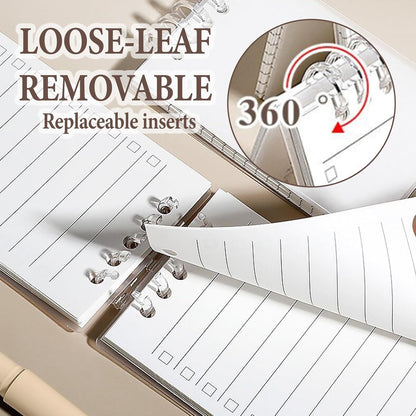 Small Spiral Notebook, Small Note Pad,Pocket Notebook, Mini Notepads A7 Loose-Leaf for Women Or Men