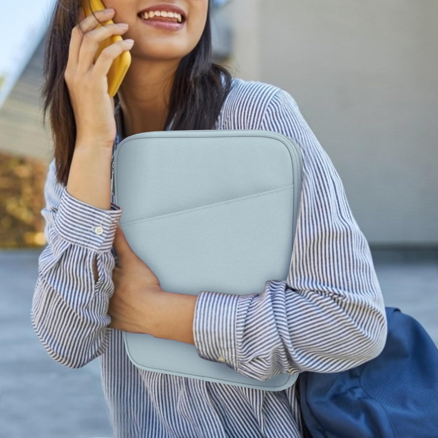 Dadanism 9-11" Tablet Sleeve Bag Carrying Case for iPad (A16) 11th Gen 11", iPad 10th Gen 10.9" Air 5/4, iPad Air M4/Pro 11", iPad 9/8/7th, Galaxy Tab A11+ Plus 11", Remarkable 2 10.3", Black