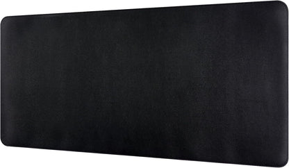 Dual-Sided Desk Pad, Large Mouse Pad - Natural Cork & PU Leather Non-Slip Waterproof Desk Mats for Office and Home (Blue, 31.5" x 15.7")