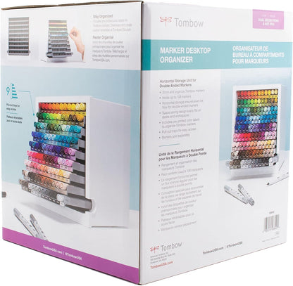 Tombow 56840 Marker Desktop Organizer , White
