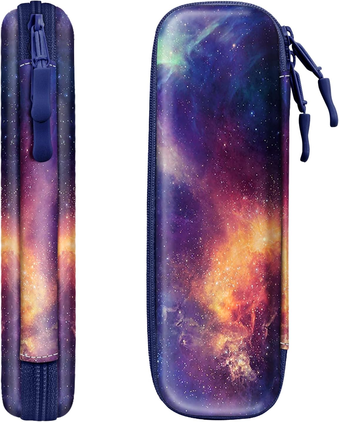 Fintie Holder Case for Apple Pencil Pro, Apple Pencil (USB-C / 1st / 2nd Generation), PU Leather Carrying Bag Sleeve Compatible with Pen, USB Cable, Samsung Stylus, Lilac Marble