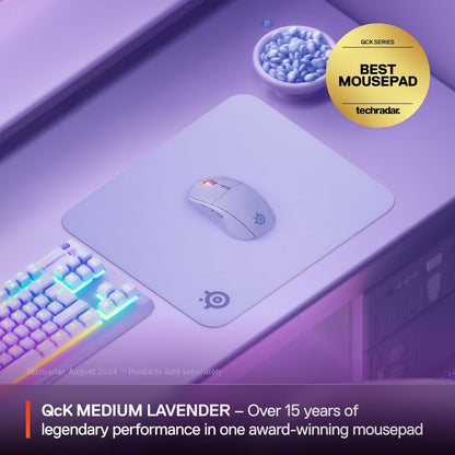 SteelSeries QcK Gaming Mouse Pad - XXL Cloth - Peak Tracking and Stability - Esports Mousepad - Never-Slip - Full Desk Coverage