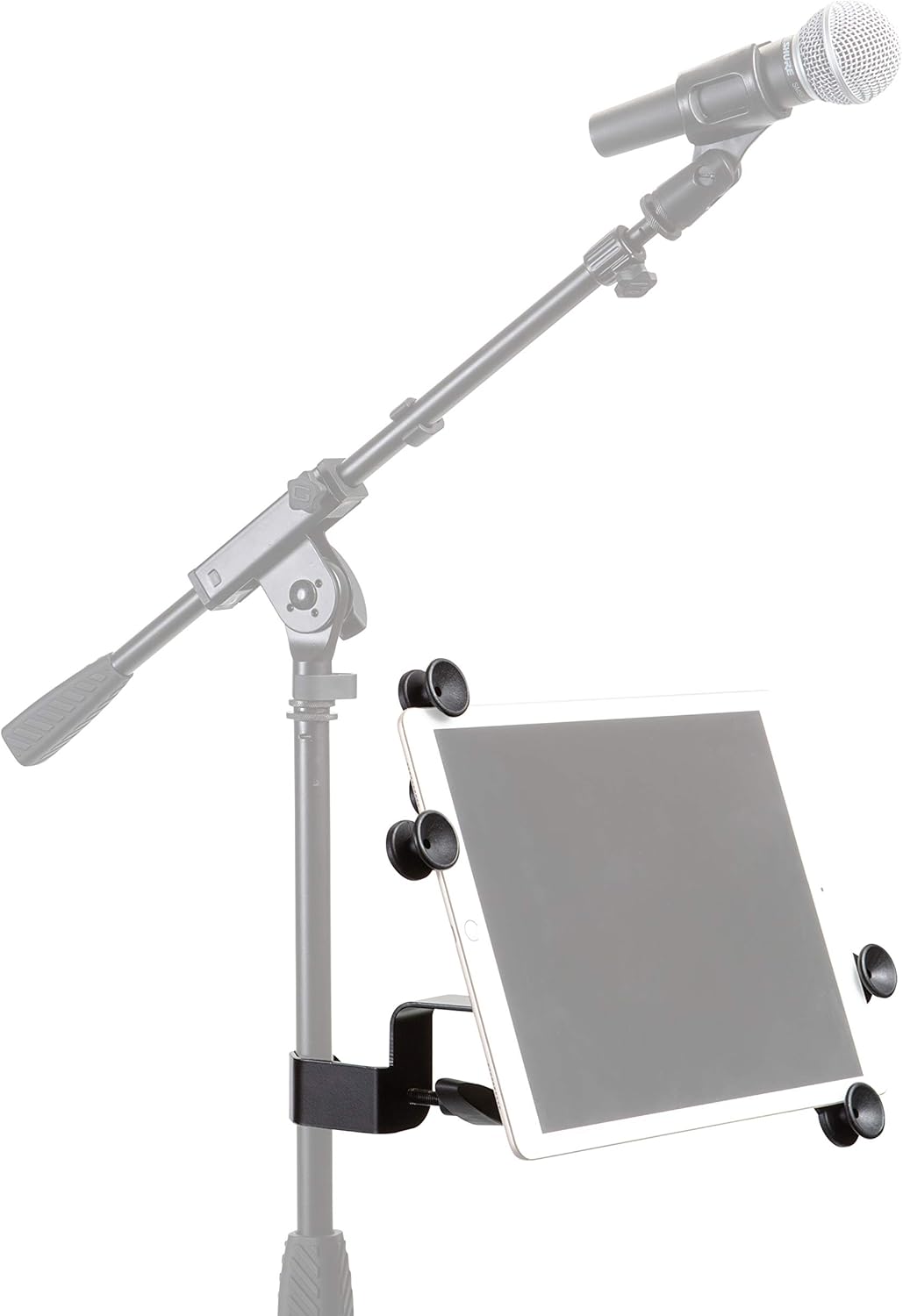 Gator Frameworks Microphone Stand Clamp On Drink Holder Holds Single Beverage, Cup (GFW-SINGLECUP)