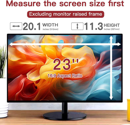 2 Pack Laptop Privacy Screen 15.6 Inch (1920x1080) Display, Anti Blue Light Glare Anti Scratch Computer Privacy Shield for 15.6" 16:9 Hp Lenovo Dell Acer Asus Samsung Portable Monitor