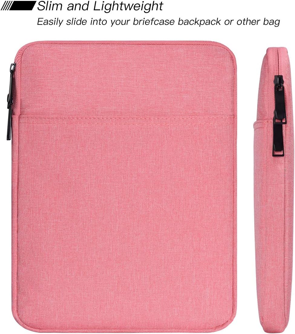 Tablet Sleeve for 2026 iPad A16, 11 inch iPad Air M4 M3 M2, Pro M5, Amazon Fire Max 11 Tablet/Kindle Fire HD 10/10 Plus, Galaxy Tab A9+ Plus Bag, Black