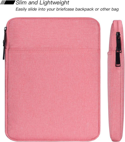 Tablet Sleeve for 2026 iPad A16, 11 inch iPad Air M4 M3 M2, Pro M5, Amazon Fire Max 11 Tablet/Kindle Fire HD 10/10 Plus, Galaxy Tab A9+ Plus Bag, Black