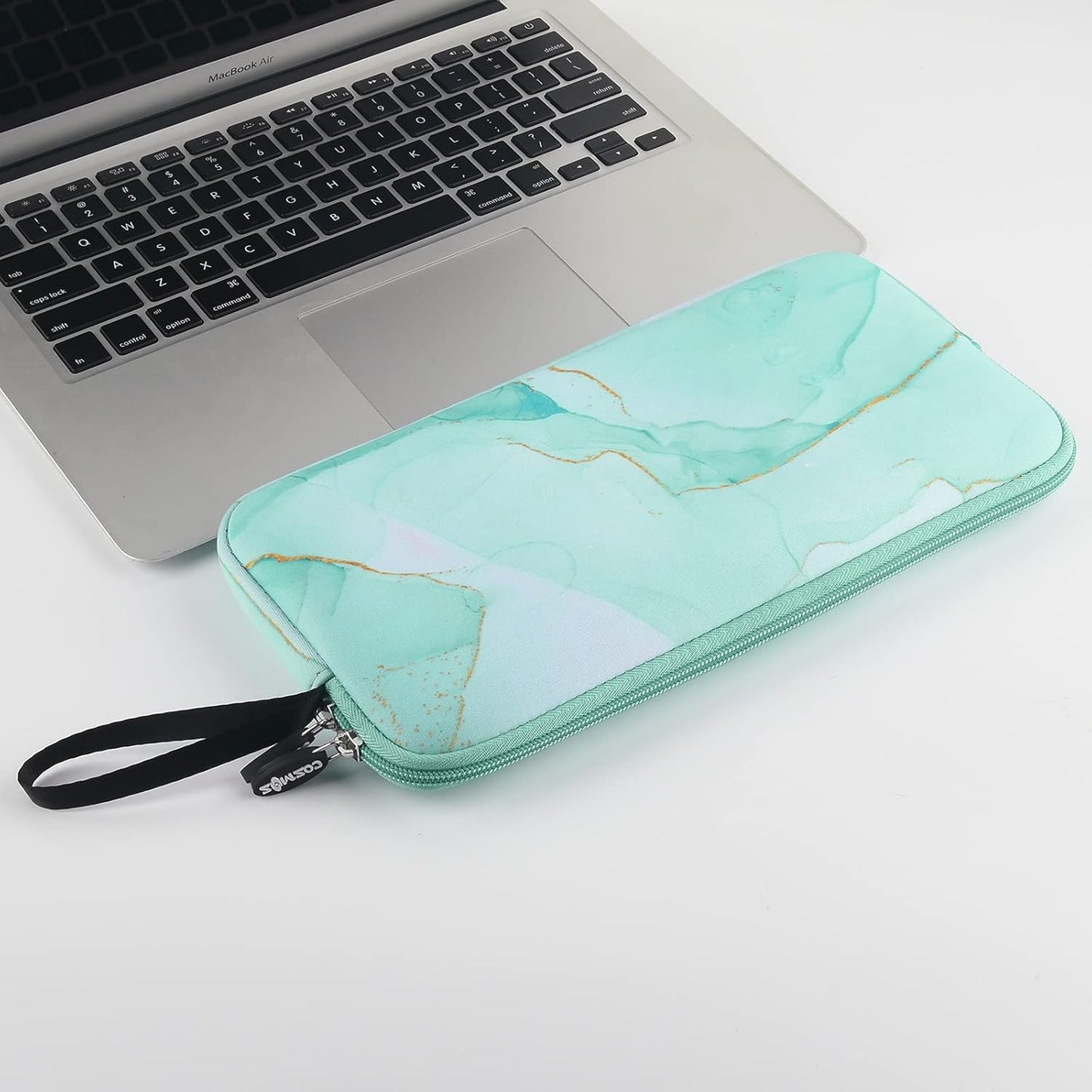 Cosmos Neoprene Keyboard Sleeve Carrying Keyboard Case Bag Protection Pouch Compatible with Magic Keyboard 1 & 2, Magic Mouse, Wireless Keyboard, Magic Trackpad and Wireless Trackpad