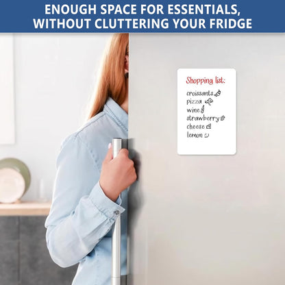 Small Magnetic Whiteboard for Locker to Do List 5x7 A5 - Mini Lined Dry Erase Board for School - Locker White Board Magnet Organizer - Magnetic Whiteboard for Locker Decor Classroom Daily Checklist
