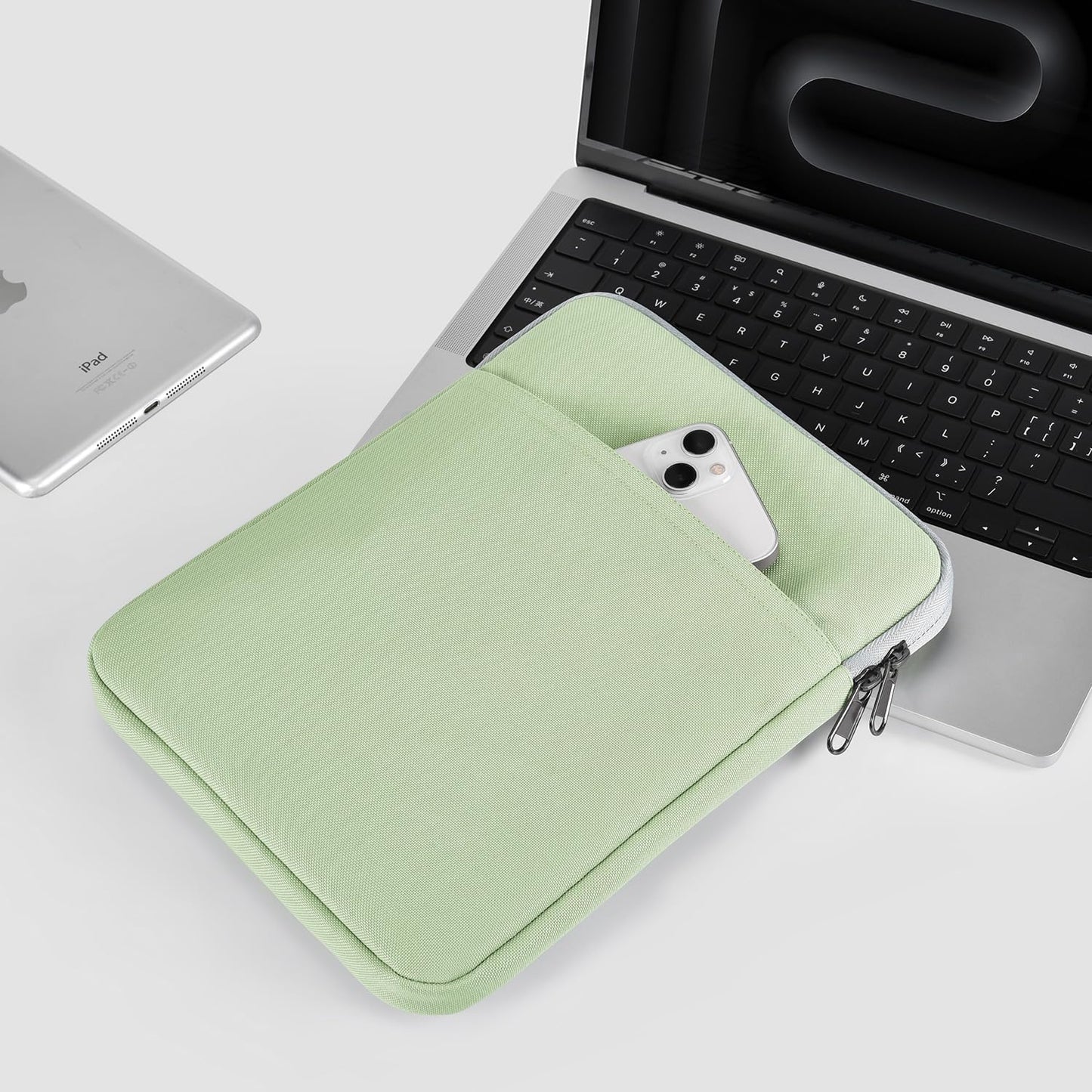 9-11 inch Tablet Sleeve Case for Fire Max 11 Tablet/Kindle Fire HD 10 Plus 10.1", iPad Pro M5 M4 /A16 11-in, iPad Air M2 M3 M4, 10.2 10.5 10.9 iPad Air, Galaxy Tab A9+ Plus, Fit Magic Keyboard -Purple