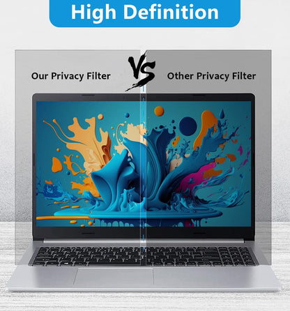 [2 Pack] 27 Inch Computer Privacy Screen , 16:9 Aspect Ratio Monitor Privacy Filter with Anti-Glare, Anti-Blue Light & Anti-Spy Protection, Removable Anti-Scratch Screen Protector for 27-Inch Widescreen Monitors