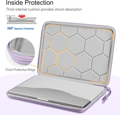 FINPAC Hard Laptop Sleeve Case for MacBook Neo A18 Pro,13 inch MacBook Air 2026 M5/M4/M3/M2/M1,14 inch MacBook Pro 2026 M5/M4/M3/M2 Pro/Max,Waterproof Case for Dell,Surface Laptop,HP,Acer,Black | Hard
