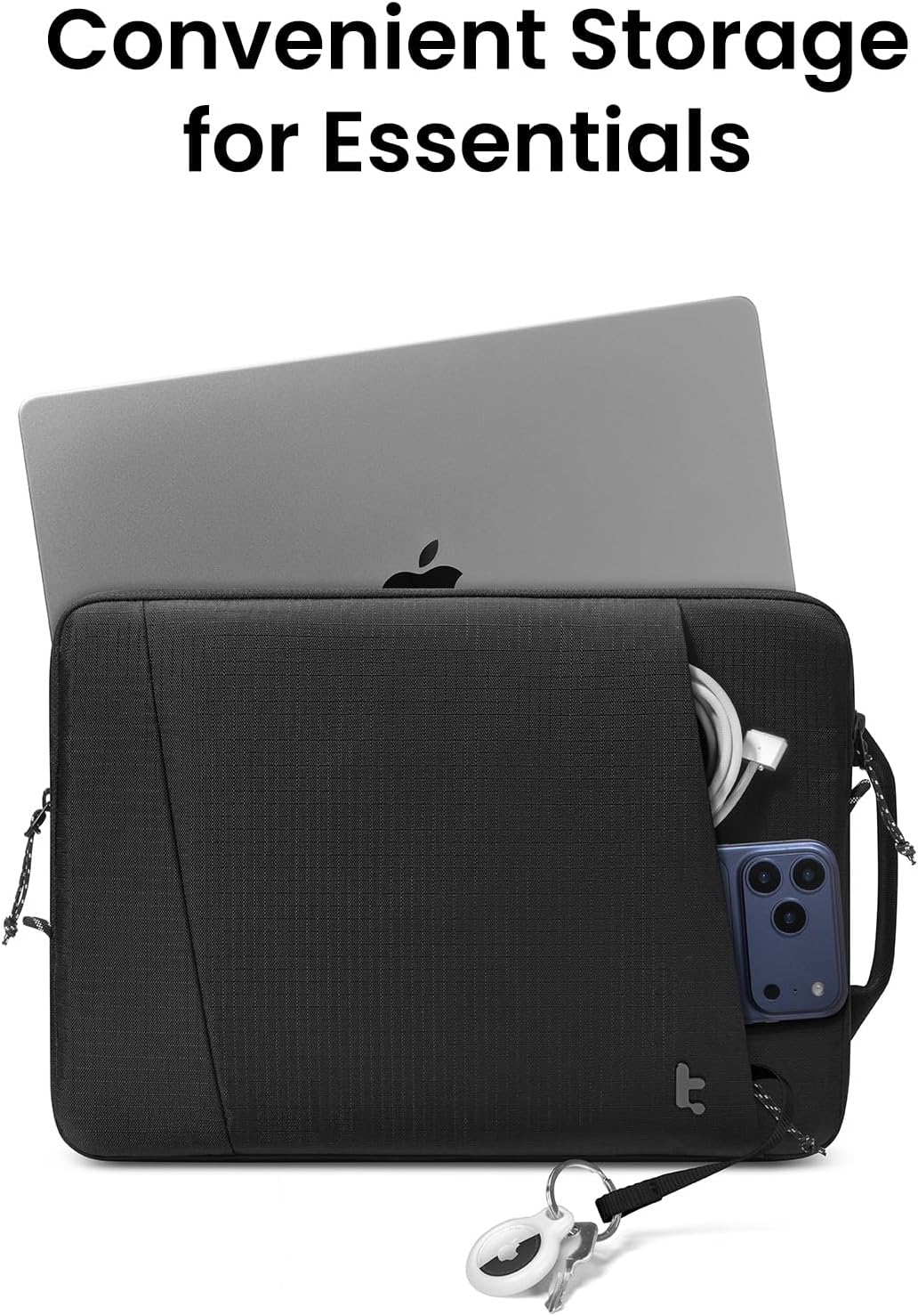 tomtoc Slim & 360° Protective Tablet Sleeve for 11-inch iPad Air & iPad Pro M5/M4/M3, iPad 2025 A16, Water-Resistant Case with CornerArmor