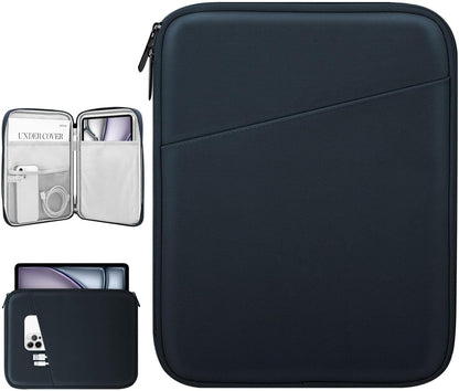 Dadanism 9-11" Tablet Sleeve Bag Carrying Case for iPad (A16) 11th Gen 11", iPad 10th Gen 10.9" Air 5/4, iPad Air M4/Pro 11", iPad 9/8/7th, Galaxy Tab A11+ Plus 11", Remarkable 2 10.3", Black