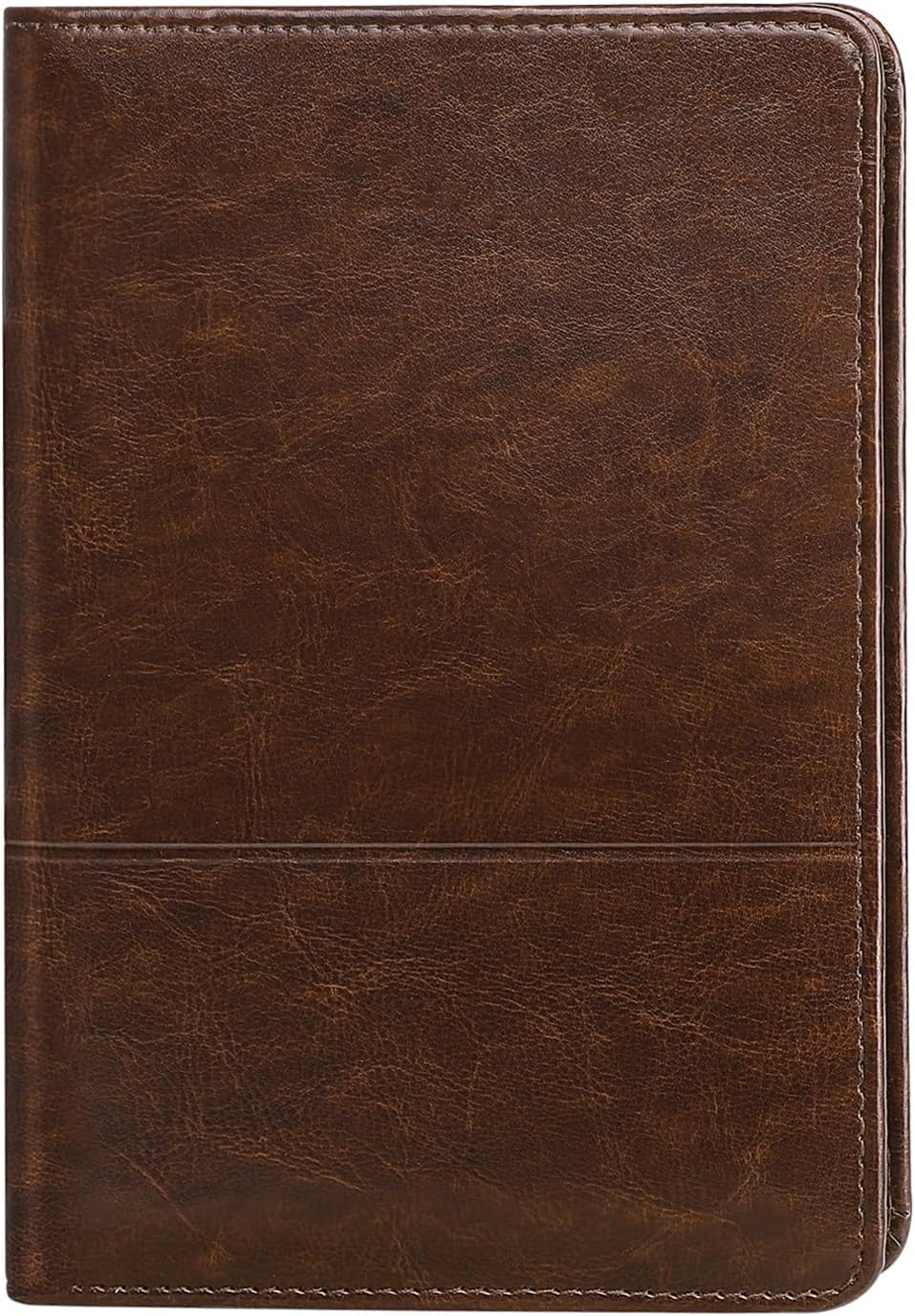 Padfolio/Portfolio Binder, Mini Padfolio Portfolio Binder 5 x 8 Legal Writing Pad, A5 Document Organizer Folder for Men Women, Black