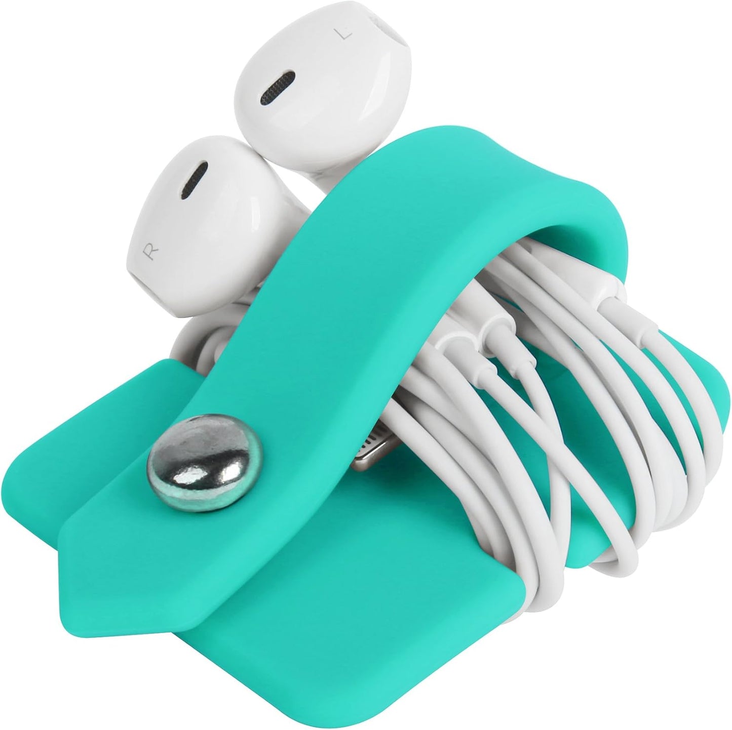 Headphone Case Cord Organizer Earbuds Holder Earphones Case Wrap Winder Headset Keeper Cord Manager Cable Organizer Black | Cord Organizer