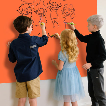 Magnetic Glass Whiteboard - Glass Dry Erase Board 48"x36" Large Frameless Board for Walls Office School and Home