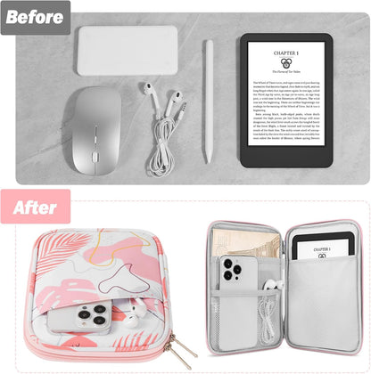 MoKo 9-11 Inch Tablet Sleeve Case, Fits New 11inch iPad Air M4/Pro M5, iPad A16 11", i-Pad 10/9/8/7th/Air 5/4th 10.9"/10.2", Tab S9/S8 11", Protective Bag Carrying Case with Pocket, Dark Gray