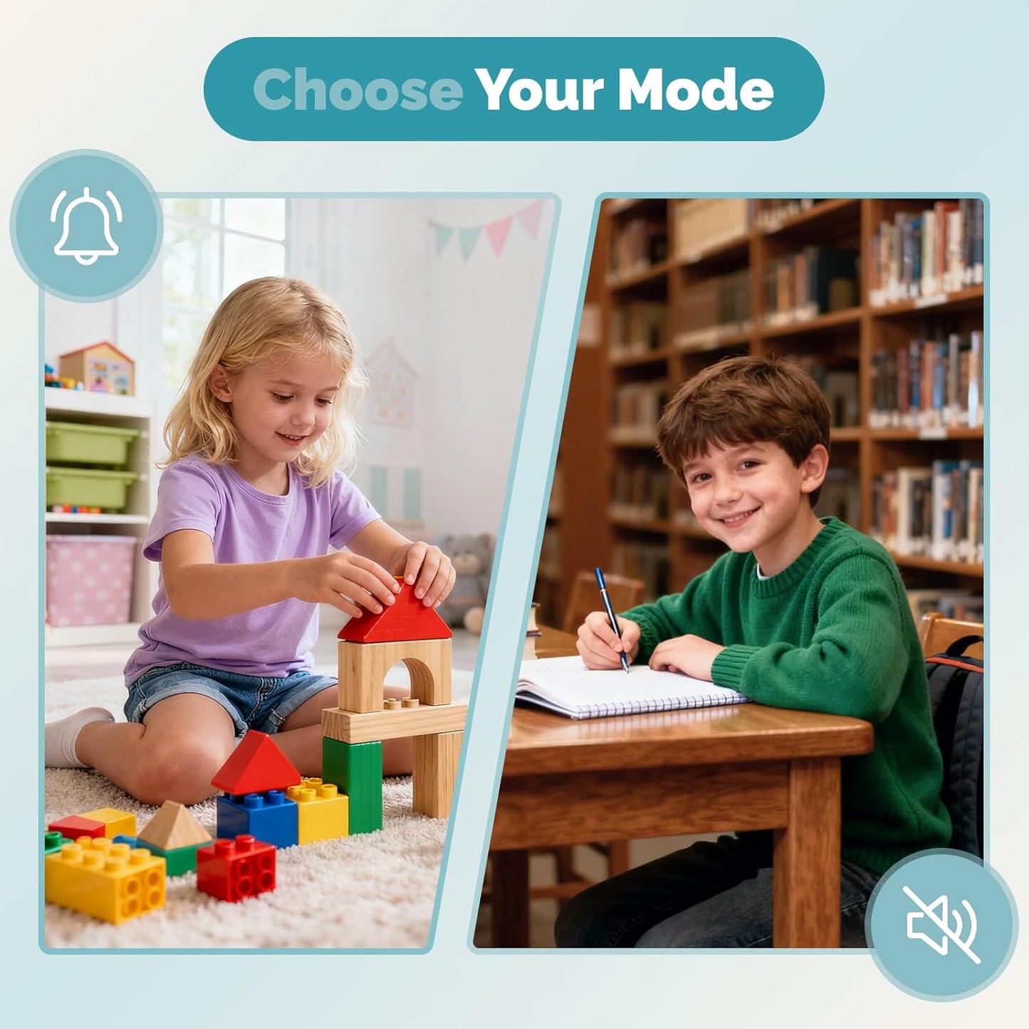 KADAMS Pomodoro Timer Visual - Productivity Pomodoro Cube, 5/10/25/50 Min Countdown & Countup, Silent – Ideal for Work Study Cook Workout Kitchen School Classroom Office ADHD Gift Kids (1, Black)