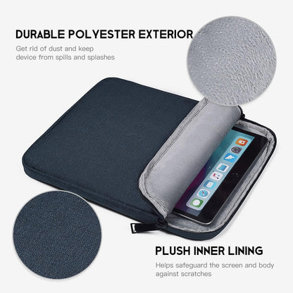 9-11 inch Tablet Sleeve Case for Fire Max 11 Tablet/Kindle Fire HD 10 Plus 10.1", iPad Pro M5 M4 /A16 11-in, iPad Air M2 M3 M4, 10.2 10.5 10.9 iPad Air, Galaxy Tab A9+ Plus, Fit Magic Keyboard -Purple