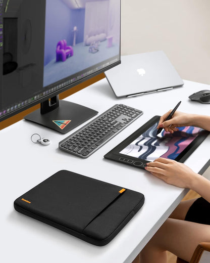 tomtoc 360° Protective Tablet Sleeve for 2026 iPad Air 11-inch (M4/M3/M2), iPad Pro 11-inch (M5/M4/4th/3rd/2nd/1st Gen) with Magic Keyboard/Smart Keyboard Folio, 11" iPad Water-Resistant Tablet Case