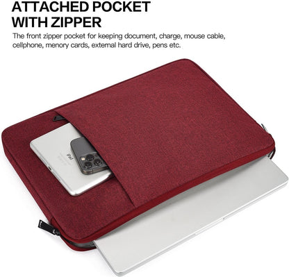 17 inch 360° Protective Laptop Case Sleeve for 2025 HP 17.3 Touchscreen Laptop,Envy 17,Pavilion 17,ASUS Vivobook 17, Shockproof Water-Resistant Computer Bag w/Accessory Pocket