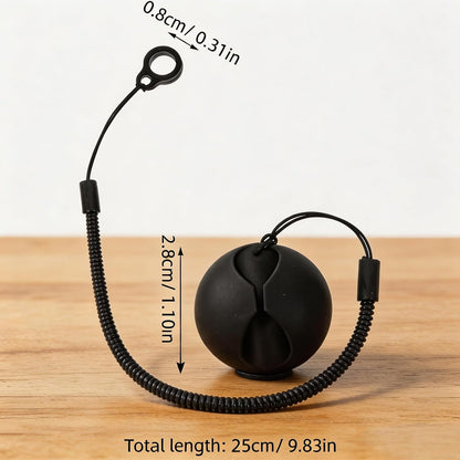 Pen Leash with Ring, 4Pcs Retractable Pencil Holder, Anti-Lost Stylus Teacher Pen Lanyard for Tablets Clipboards Desk Drawing