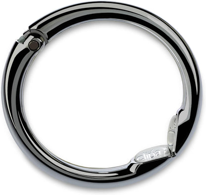 Clipa Bag Hanger - The Ring that Opens Into a Hook, Closes Automatically | Hangs Almost Anywhere in Just 1/2" of Space | Holds 33 lbs | 9 Styles | 3 yr Warranty