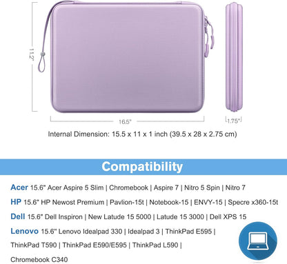FINPAC Hard Laptop Sleeve Case for MacBook Neo A18 Pro,13 inch MacBook Air 2026 M5/M4/M3/M2/M1,14 inch MacBook Pro 2026 M5/M4/M3/M2 Pro/Max,Waterproof Case for Dell,Surface Laptop,HP,Acer,Black | Hard