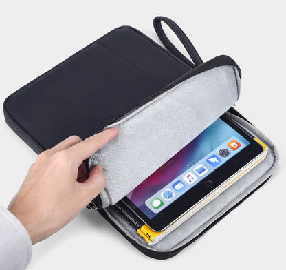 CAAORDKSO 9-11 Inch Tablet Sleeve Case, Tablet Bag Carrying Travel Pouch for iPad 11-inch A16 2025, 11 inch iPad Air M3 M2 / Pro M4, 10.2 10.9" iPad, Galaxy Tab S8/S9 11"/ Galaxy Tab A9+ Bag, Purple
