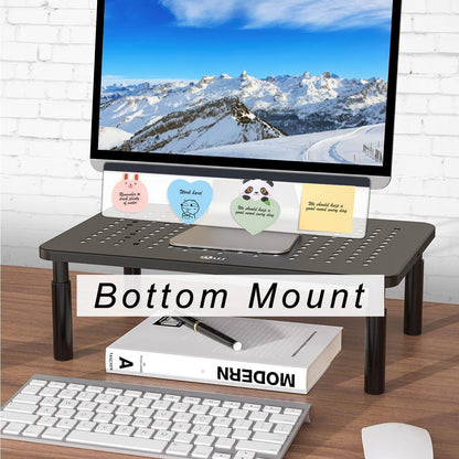 Monitor Memo Board Top Mount,18" Monitor Sticky Note Holder,Sticky Boards,Message Board for Computer Monitors