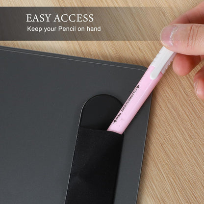 2PCS Pen Sleeve, Stylus Holder for Phone, Elastic Tablet Pen Holder for Tablets, Scratch, Dust and Shock Protection, Compatible with Pencil Pro, 1st/2nd Gen, USB-C, Black