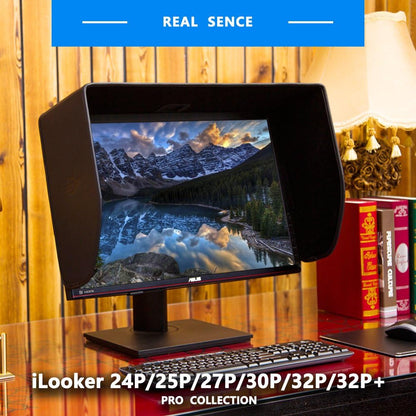 22E 21~22 inch LCD LED Video Monitor Hood Sunshade Sunhood for Dell HP Viewsonic Philips Samsung LG EIZO NEC ASUS ACER BENQ AOC Lenovo, Fits Monitor Frame Width 505-525mm