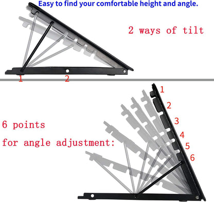 Metal Mesh Stand for A4 LED Tracer Pad, Ventilated Metal Holder for Laptop, Tablet, Animation Art Sketching Drawing Tracing LED Light Box Board, Books Holder, Diamond Painting Light Pad
