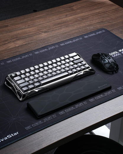 GravaStar 75% Keyboard Wrist Rest Pad - White