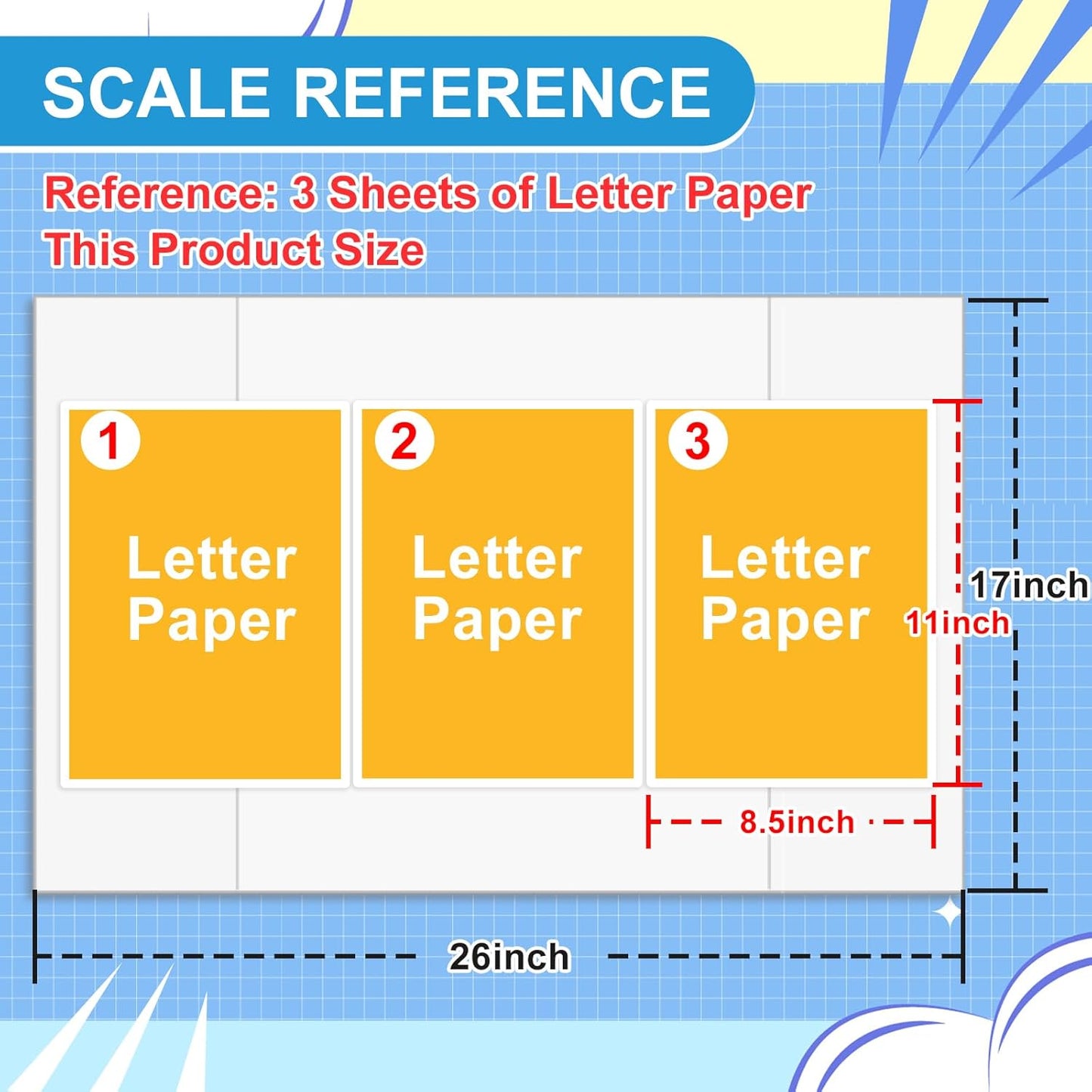 4 Pcs Small Trifold Poster Board, 21.4" x 14" Presentation Board, with Double Sided Tapes and Cardboard, White Corrugated Project Boards/Display Board for School Project/Science Fair Display Boards