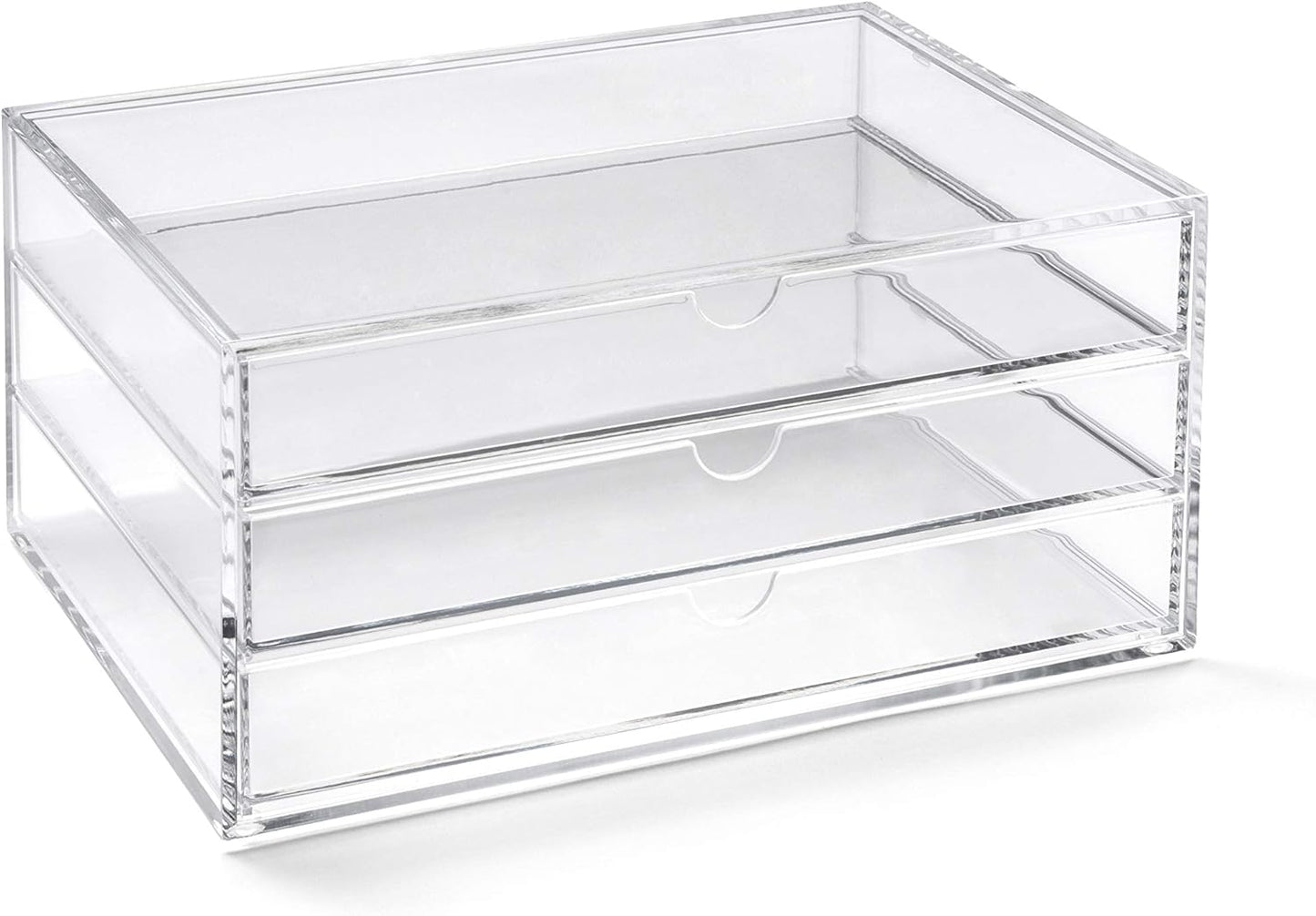 Osco X-Small Clear Acrylic Triple Drawer, (X-Small), A3274