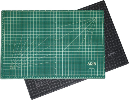 Adir Corp. Professional Self Reversible Healing Cutting Mat, 36 by 48-Inch, Green/Black