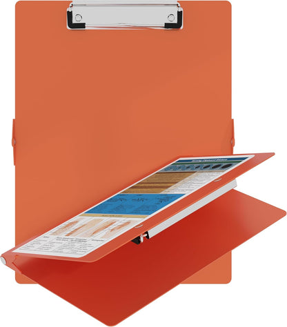 Nursing Clipboard with Nursing and Medical Edition Cheat Sheets Nursing School Essentials - Aluminum Foldable Nurse Clip Boards Essential Accessory for Efficient Patient Care (Mint)