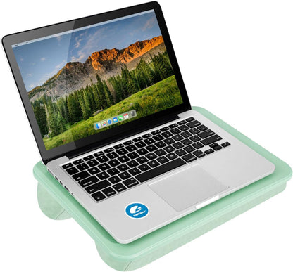 LAPGEAR Compact Lap Desk – Fits Up to 14″ Laptops – Charcoal – Style No. 43105