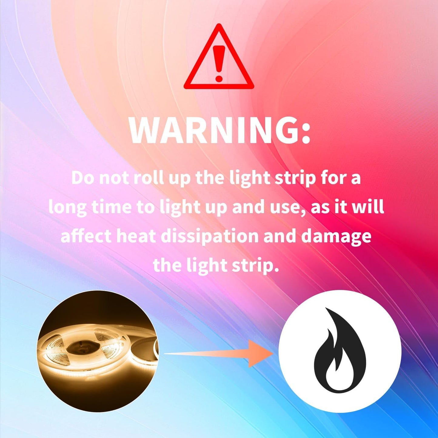32.8FT/10M Blue COB LED Strip Light, 3200LEDS LED Tape Lights, High Bright CRI93+ Flexible Dimmable Light Strip for Bedroom TV Backlight Monitor Gaming Room Bar Decor(with Plug)