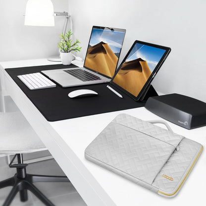 Lacdo 360° Protective 16 Inch Laptop Sleeve Case for 16 Inch HP Lenovo ASUS Acer Dell Laptop/HP Pavilion Envy/Lenovo ThinkPad IdeaPad/Acer Swift/ASUS Vivobook/Dell Computer Bag, Black