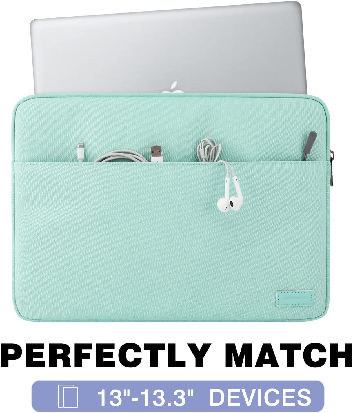MoKo 9-11 Inch Tablet Sleeve Bag Carrying Case Fits iPad Pro 11 M5/Air M3, iPad A16 2025, i-Pad 10th 10.9, i-Pad 9/8/7th Gen 10.2, iPadAir 5/4th 10.9, Tab S8 11"/Tab A 10.1,Cloudy Pink