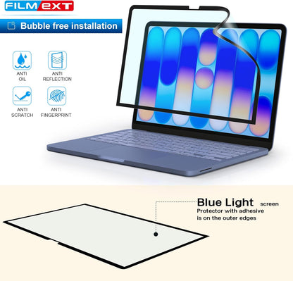 [2 Pack] 27 Inch Computer Privacy Screen , 16:9 Aspect Ratio Monitor Privacy Filter with Anti-Glare, Anti-Blue Light & Anti-Spy Protection, Removable Anti-Scratch Screen Protector for 27-Inch Widescreen Monitors