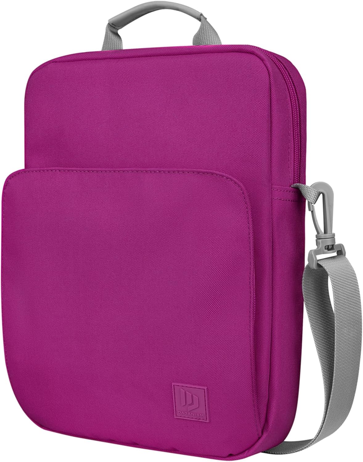 Dadanism 9-11 Inch Tablet Sleeve Bag Carrying Case with Shoulder Strap for iPad (A16) 11", iPad 10th Gen 10.9", iPad Air M4/Pro M5 11", iPad 9/8/7th 10.2", Galaxy Tab A11+ Plus 11", Cloudy Pink