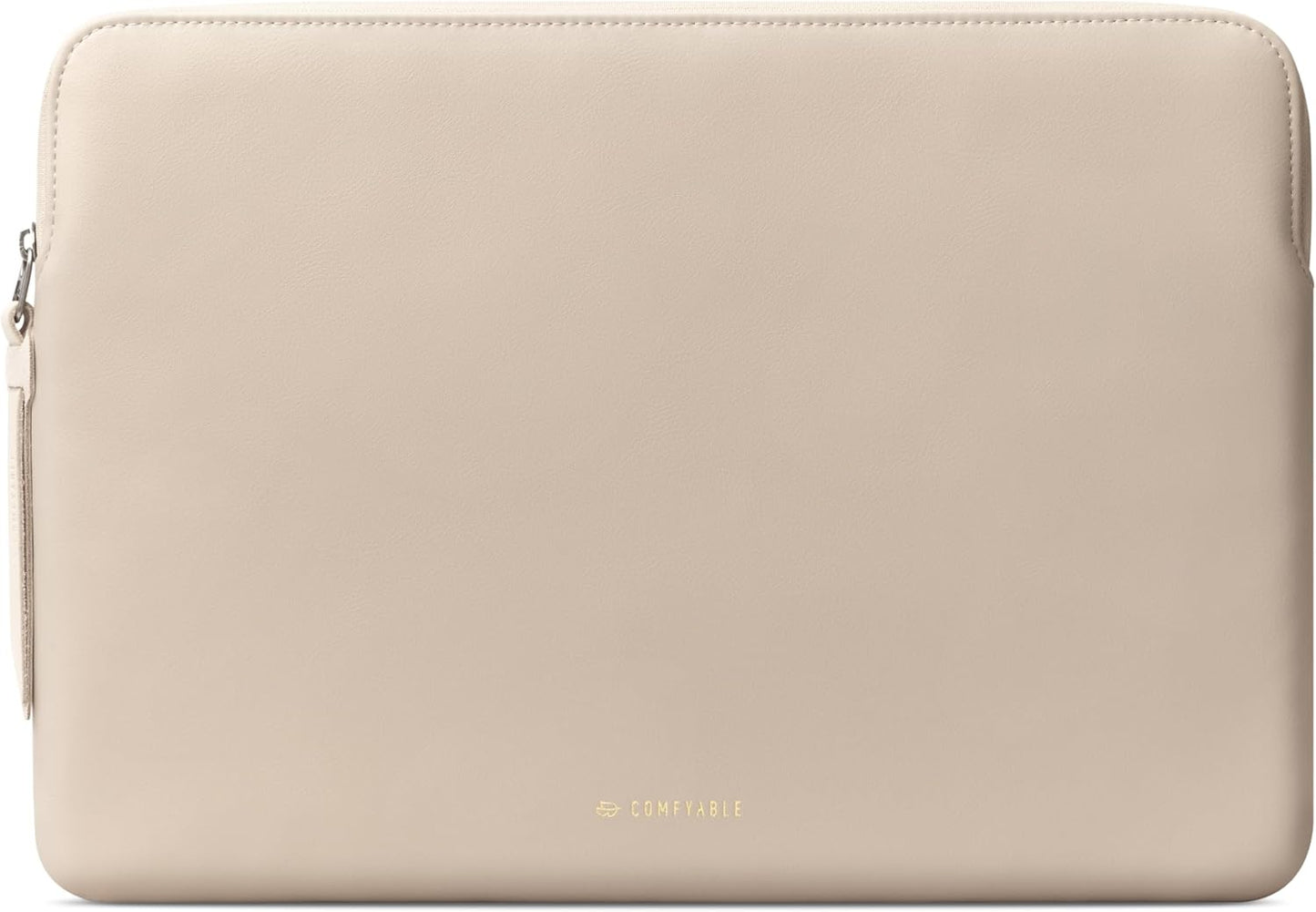 Comfyable Slim Protective Laptop Sleeve Compatible with 13/14 Inch MacBook Air & MacBook Pro M5/M4/M3/M2 Pro/Max 2026, Mac Travel Case, Laptop Pouch, Slim PU Leather Cover, Brown